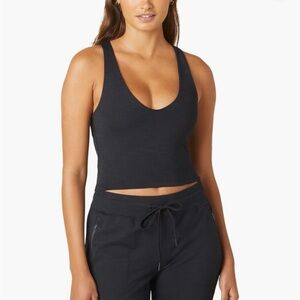 Beyond Yoga Women's Black Crop Top